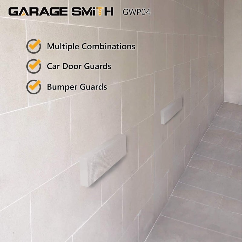 Garage Smith GWP04 Garage Wall Protector Car Door Protectors, Designed in Germany (4-Pack) - Image 5